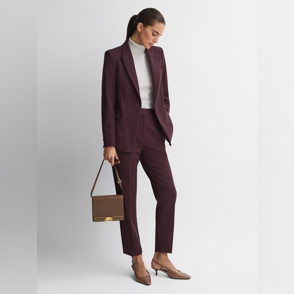 REISS - GABI TAILORED SINGLE BREASTED SUIT BLAZER & GABI SLIM FIT SUIT TROUSERS - Picture 2 of 16